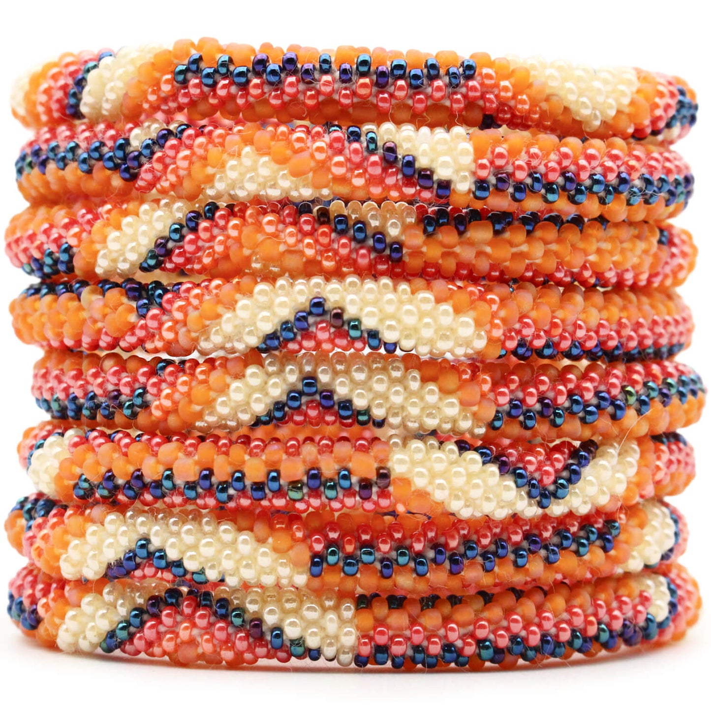 Navy Orange Cream Pop