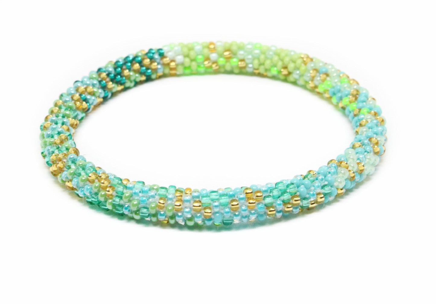 Mermaid Scales Green - LOTUS SKY Nepal Bracelets