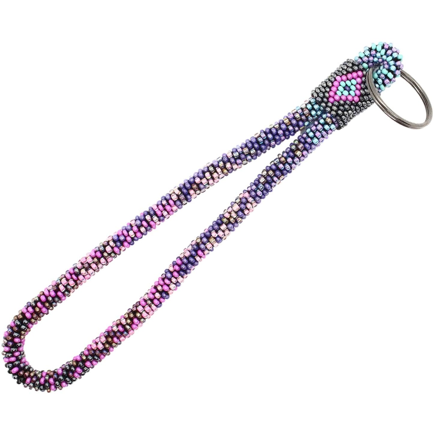Intergalactic Glitter Bomb Ombré Keychain