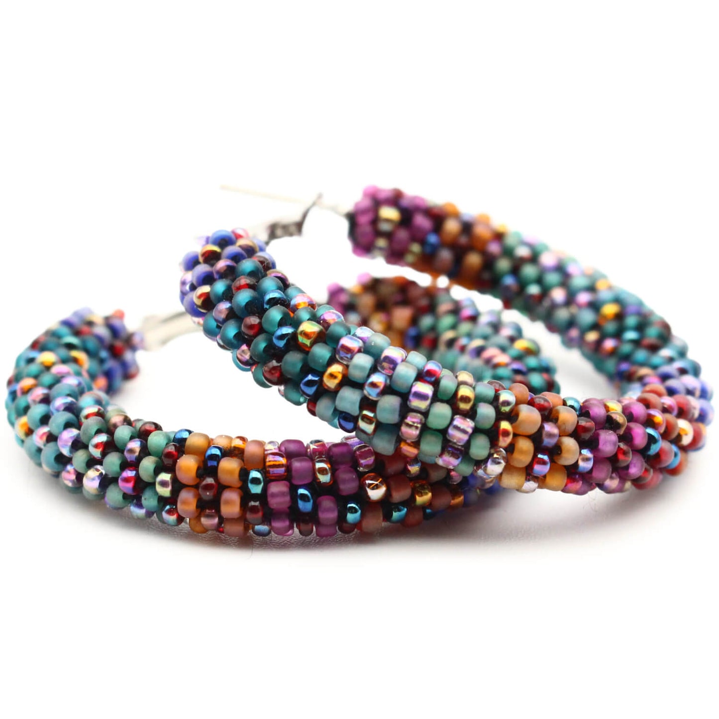 An Autumn Prayer Hoop Earrings