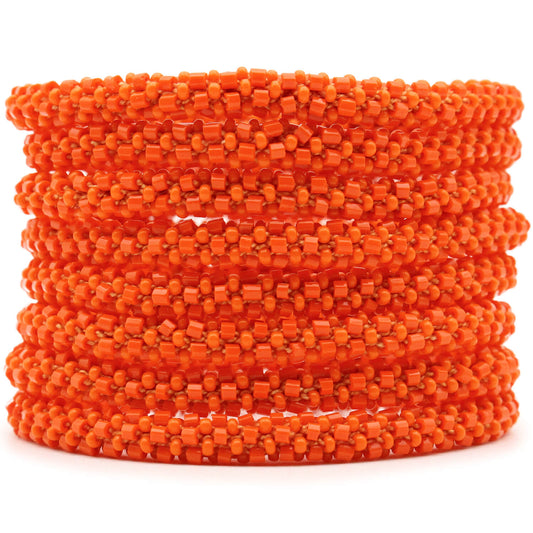 True Orange "Slender Stacker" Bracelet