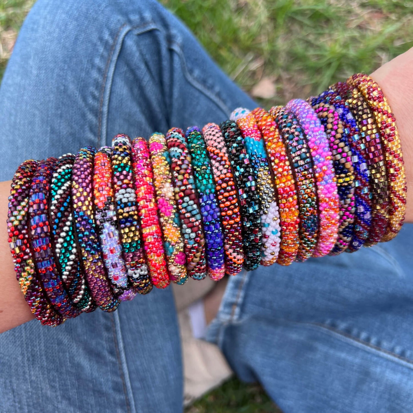 Jewel Toned Symphony Grab Bag - 6 bracelet sets!