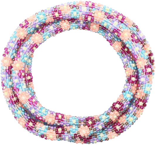Neon Flowers 24" Single-Layer Necklace