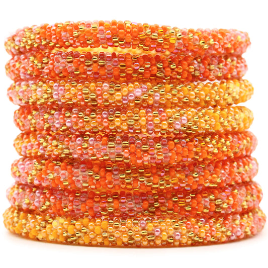 Mermaid Scales Orange Ombré