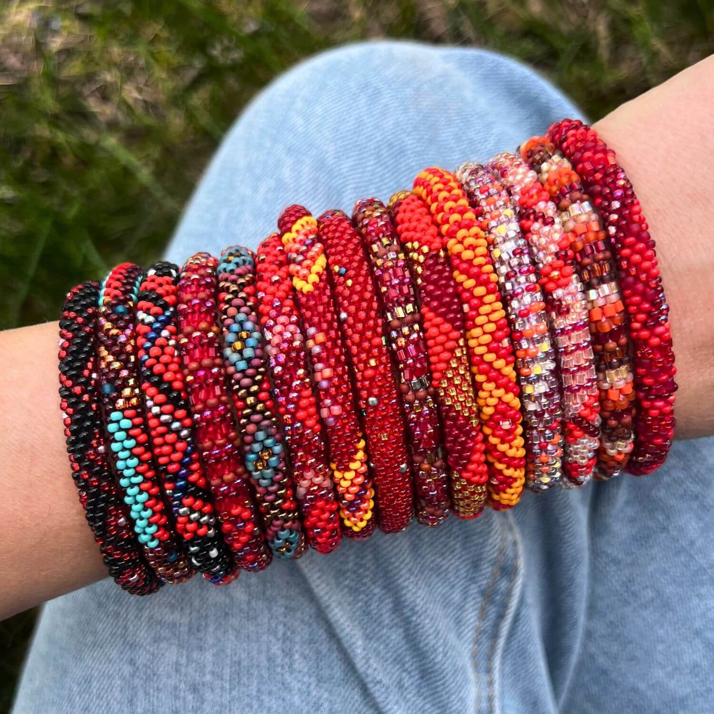 Radiant Reds Grab Bag - 6 bracelet sets!