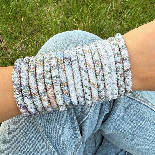 Reflective Silvers Grab Bag - 6 bracelet sets!