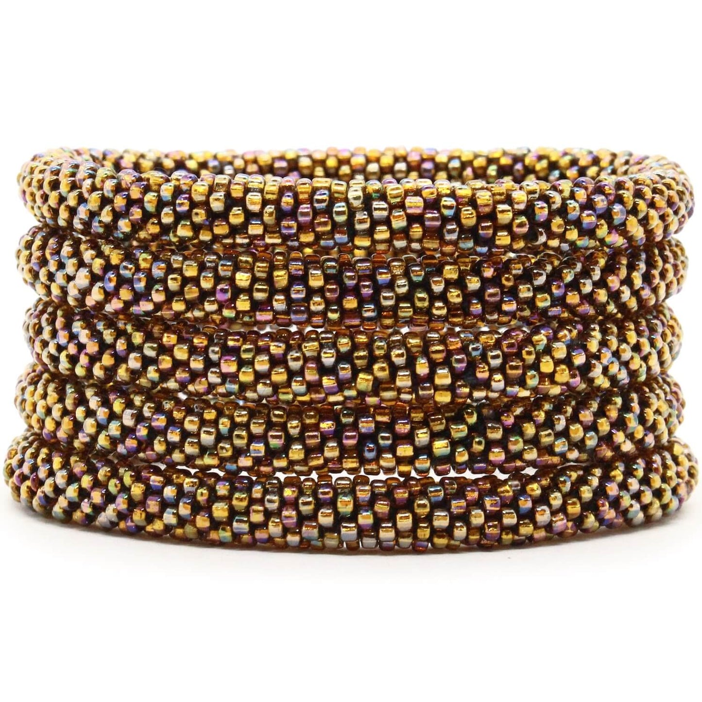 Amber Gold Solid - LOTUS SKY Nepal Bracelets