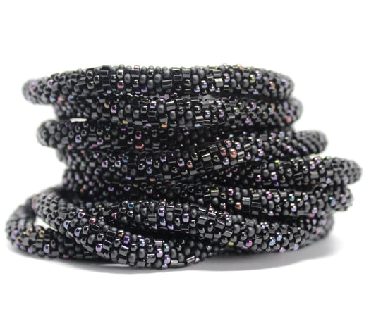 Black Denim - LOTUS SKY Nepal Bracelets