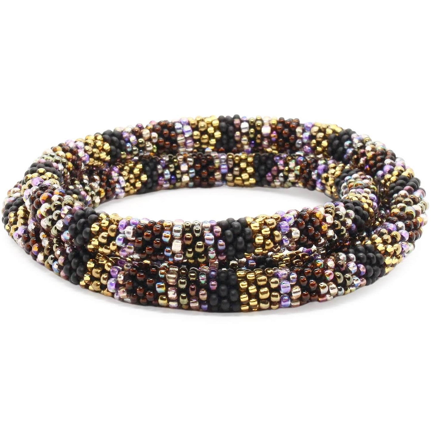 Black Tango 24" Single-Layer Necklace - LOTUS SKY Nepal Bracelets