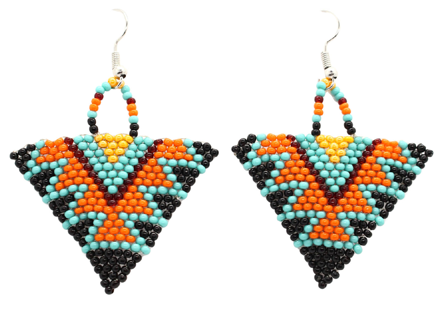 Coyote Desert Triangle Earrings - LOTUS SKY Nepal Bracelets