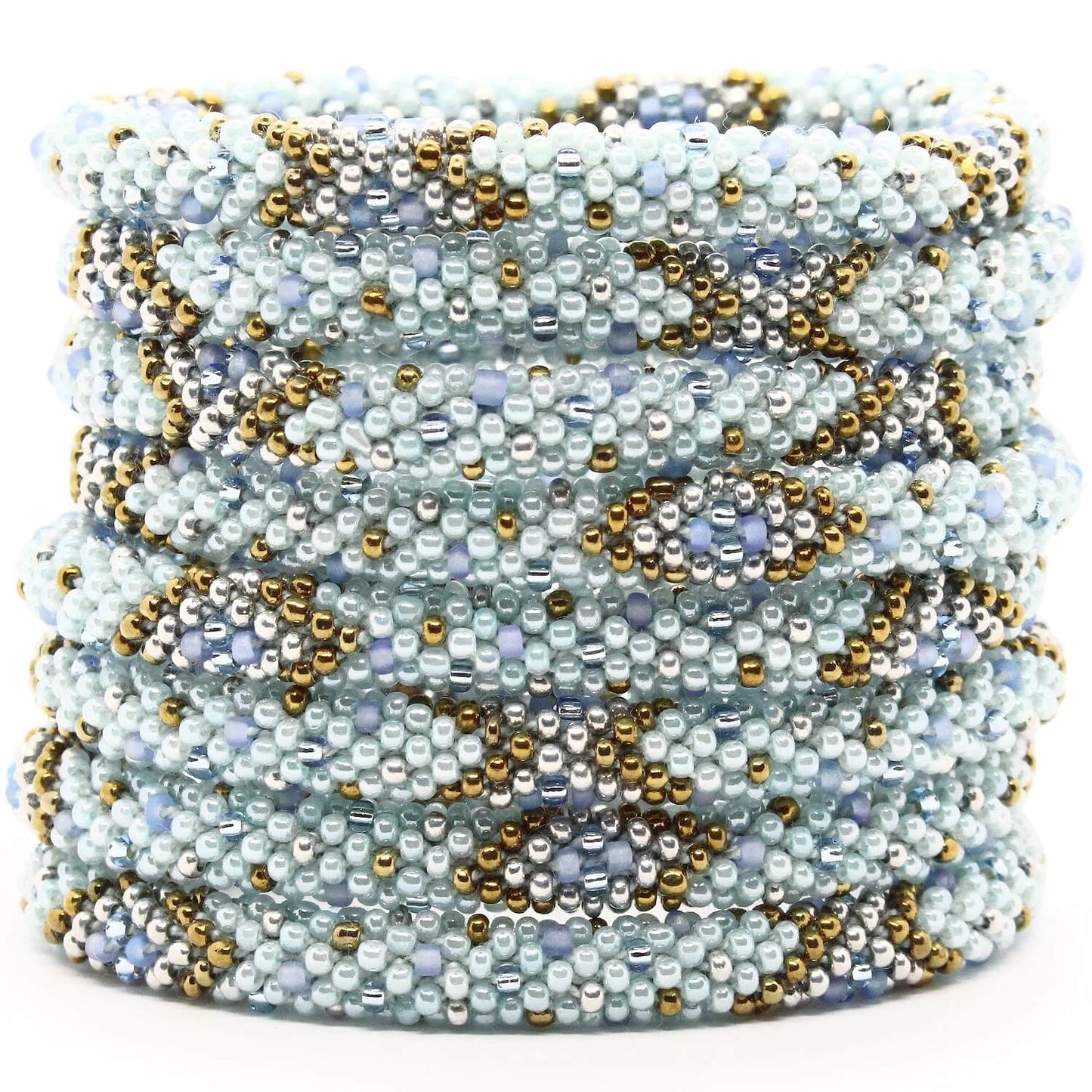 Crystal Shimmery Worlds - LOTUS SKY Nepal Bracelets