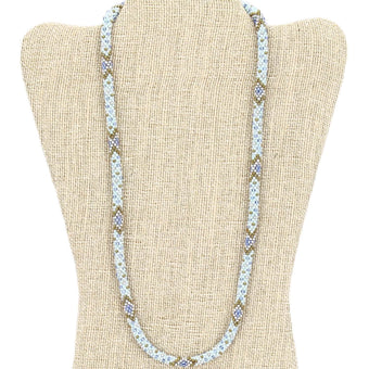 Crystal Shimmery Woods 24" Single-Layer Necklace