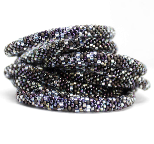 Dark Gray Denim - LOTUS SKY Nepal Bracelets