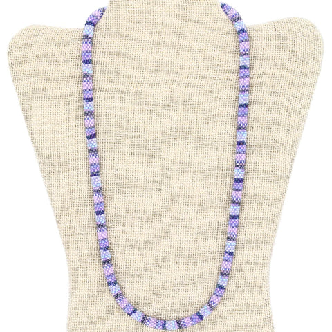 Ethereal Beauty Textile 24" Single-Layer Necklace