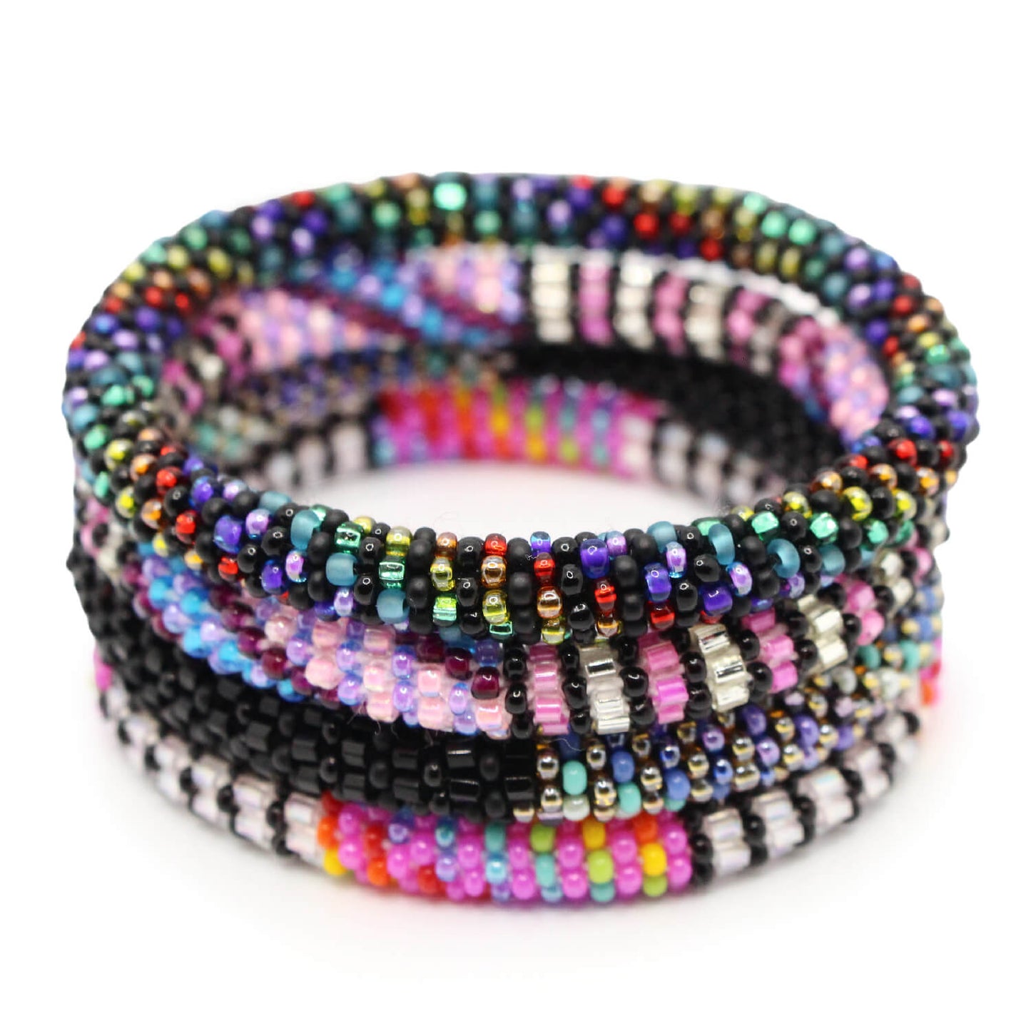 Try to Be a Rainbow in Someone Else's Cloud - LOTUS SKY Nepal Bracelets