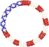 Fancy American Flag - LOTUS SKY Nepal Bracelets