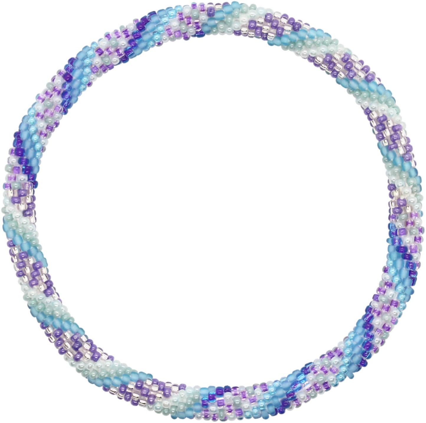 Waves and Glitter Anklet - LOTUS SKY Nepal Bracelets