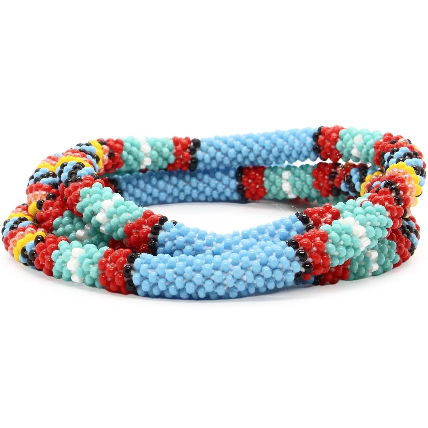 Meracanda 24" Single-Layer Necklace - LOTUS SKY Nepal Bracelets