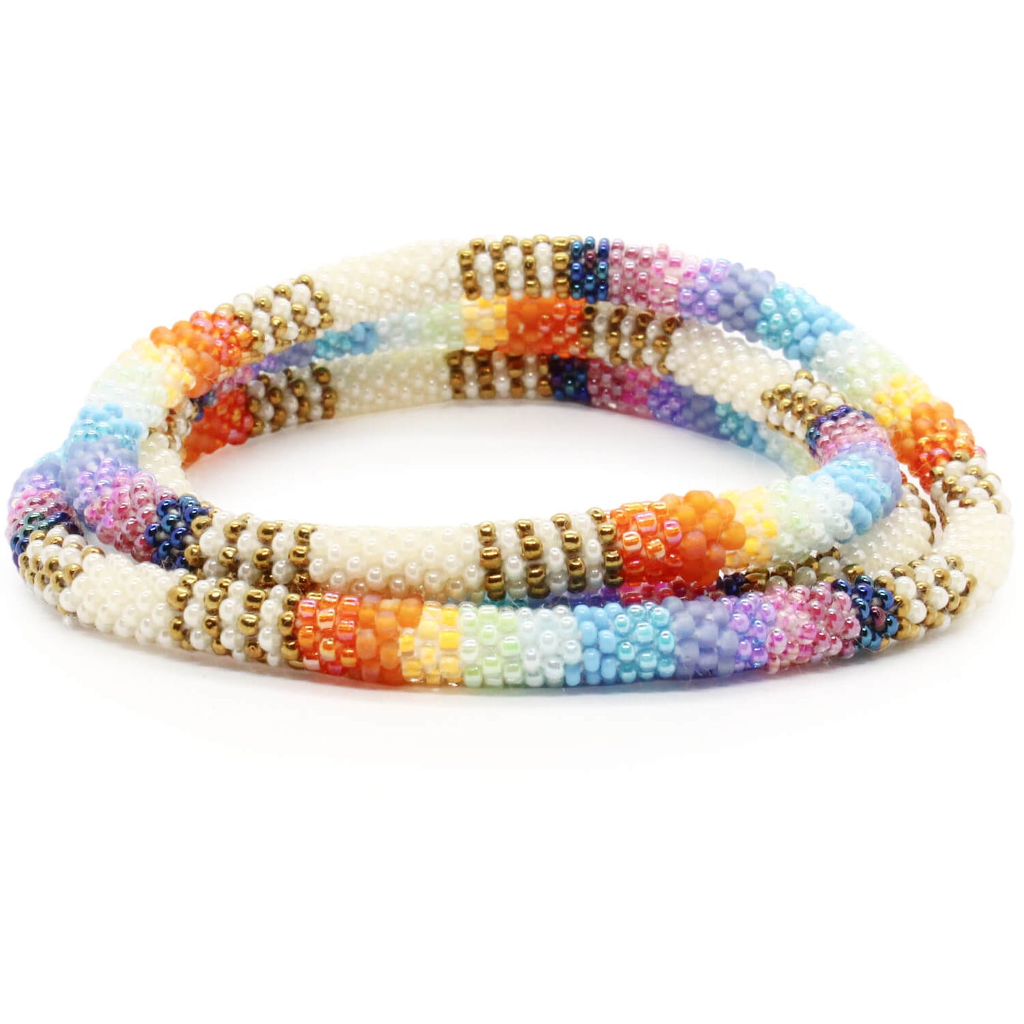 Boots, Class & a Little Sass - 28" "More Length" Single-Layer Necklace - LOTUS SKY Nepal Bracelets