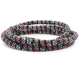 Titanium Quartz Double-Wrapper 42" Necklace - LOTUS SKY Nepal Bracelets