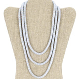 Ice Queen 63" Triple-Wrapper Necklace - LOTUS SKY Nepal Bracelets