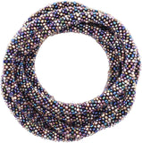 Space Rock 63" Triple-Wrapper Necklace - LOTUS SKY Nepal Bracelets