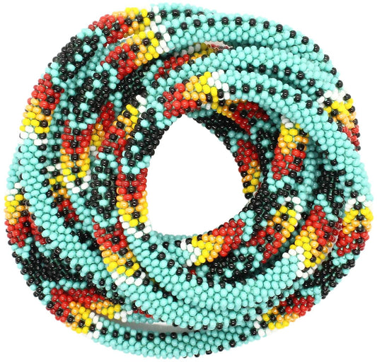 Dreaming in Faith 63" Triple-Wrapper Necklace - LOTUS SKY Nepal Bracelets