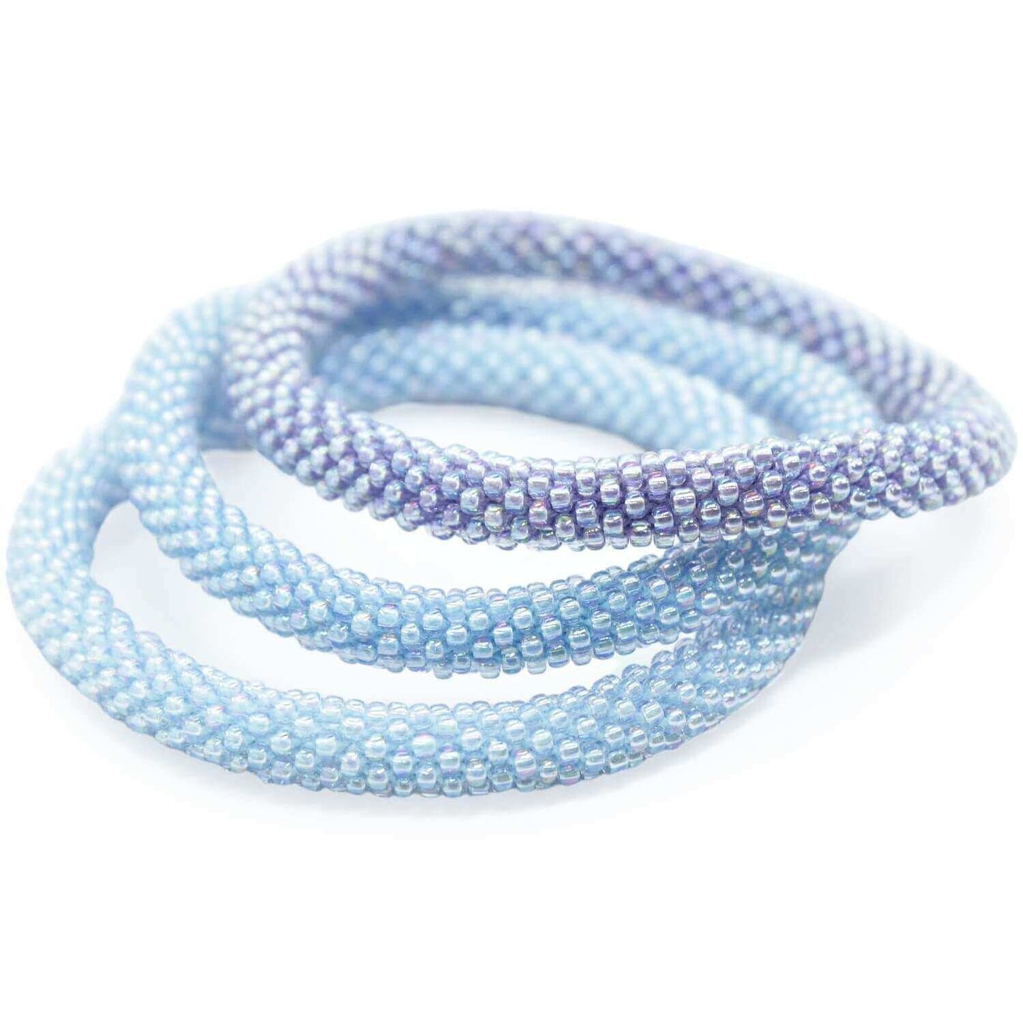 Pixie Cornflower Solid - LOTUS SKY Nepal Bracelets