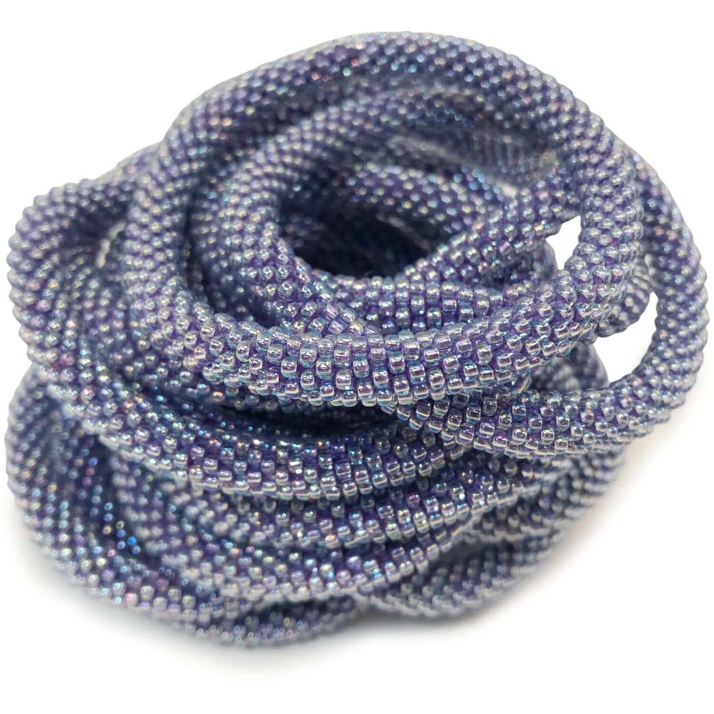 Iridescent Haze Solid - LOTUS SKY Nepal Bracelets