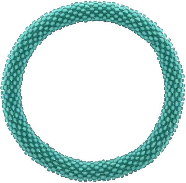 Matte Pine Teal Solid - LOTUS SKY Nepal Bracelets