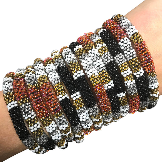 Not Your Mother's Candy Corn - LOTUS SKY Nepal Bracelets