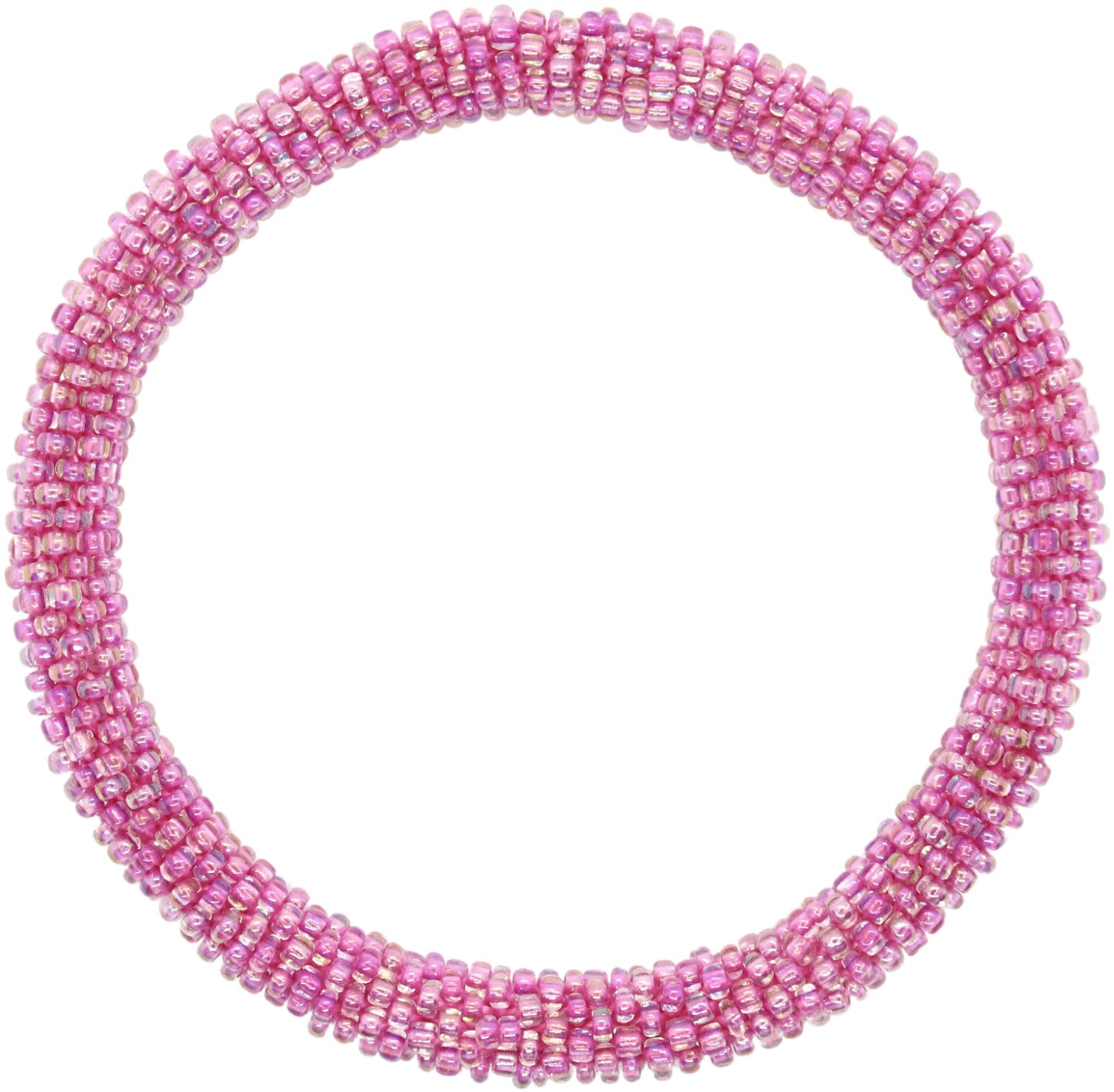 Princess Pink Solid - LOTUS SKY Nepal Bracelets