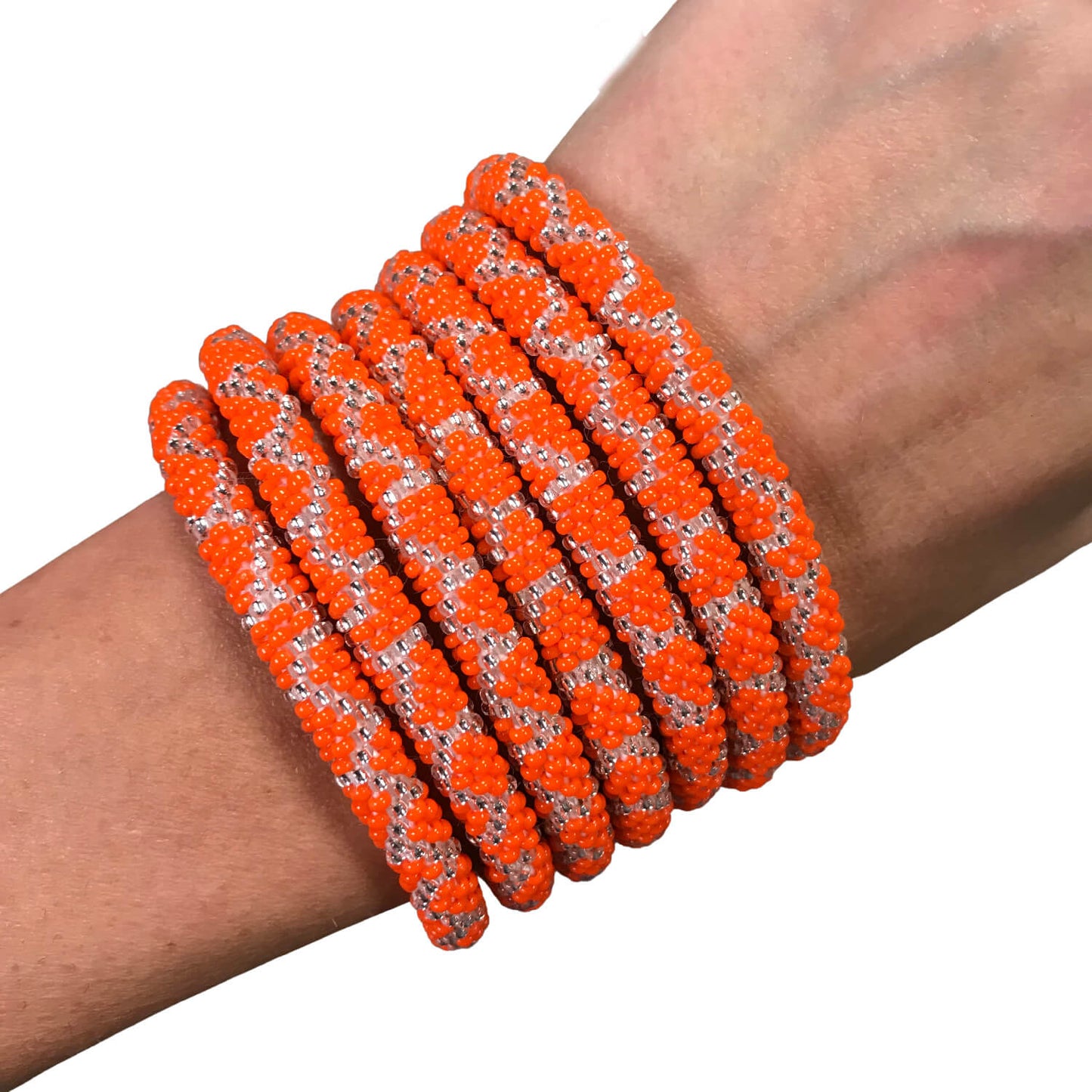 Pumpkin Persuasion - PETITE ONLY! - LOTUS SKY Nepal Bracelets