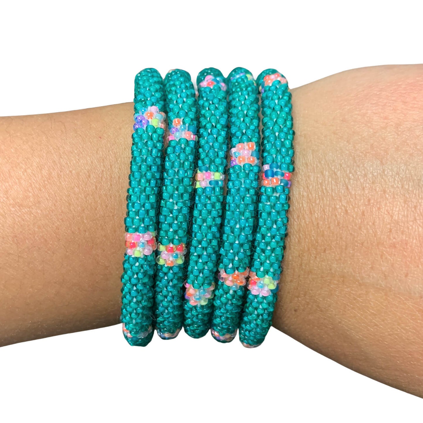 Shamrock Rainbow - LOTUS SKY Nepal Bracelets