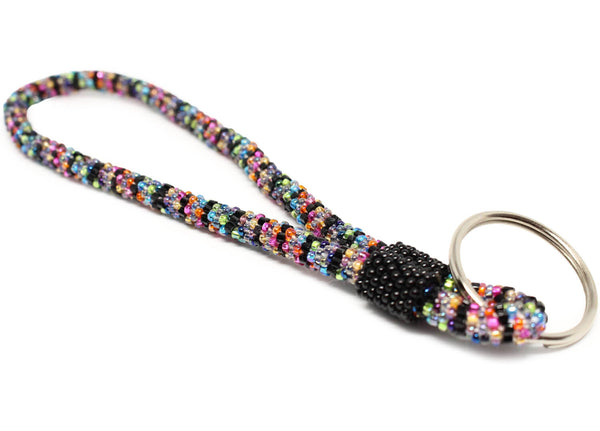 Stained Glass Keychain - LOTUS SKY Nepal Bracelets