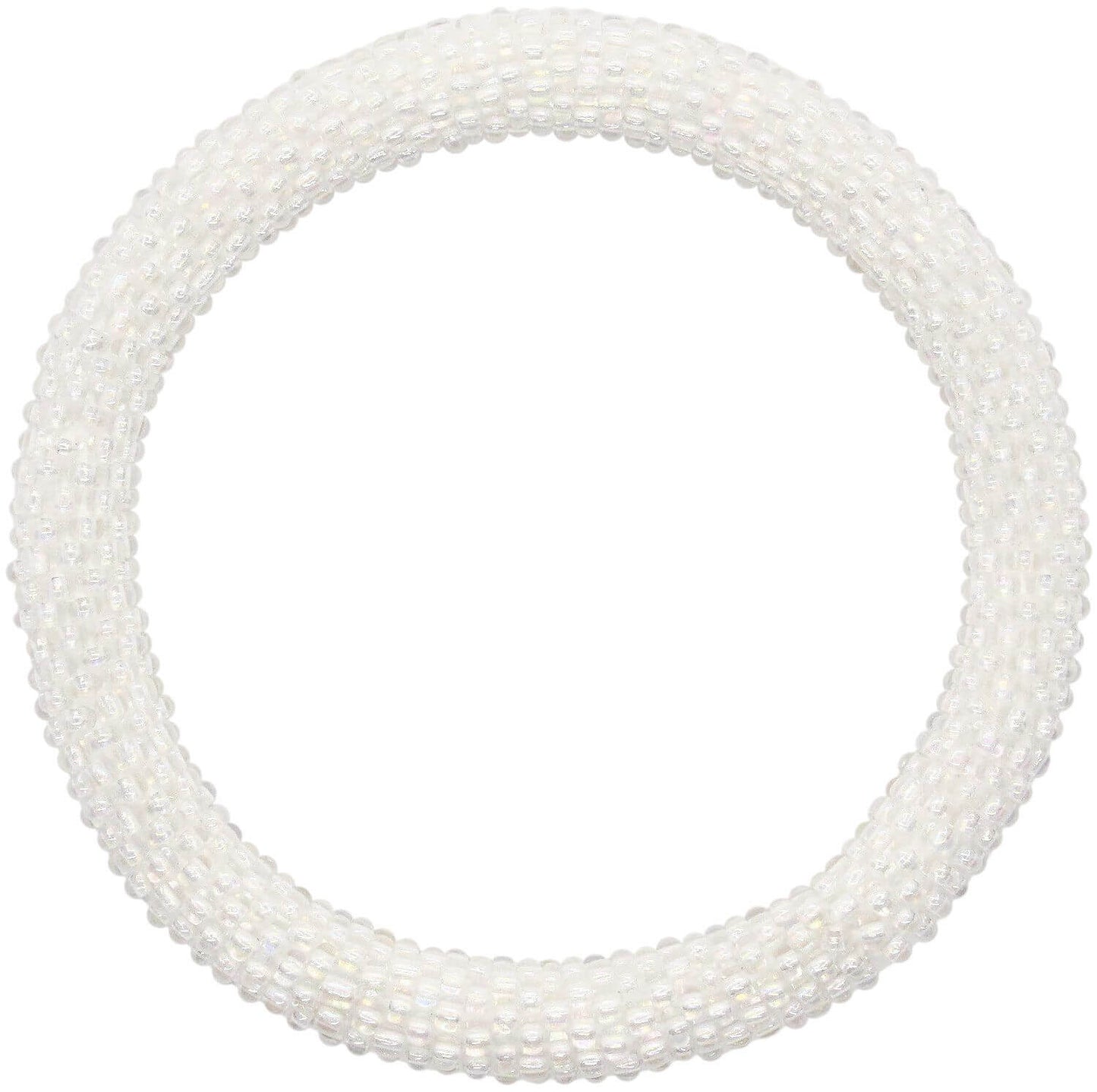 Snow White Solid - LOTUS SKY Nepal Bracelets