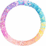 Vivid Rainbow Confetti Ombré