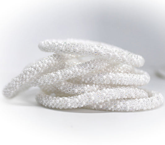 White Denim - LOTUS SKY Nepal Bracelets