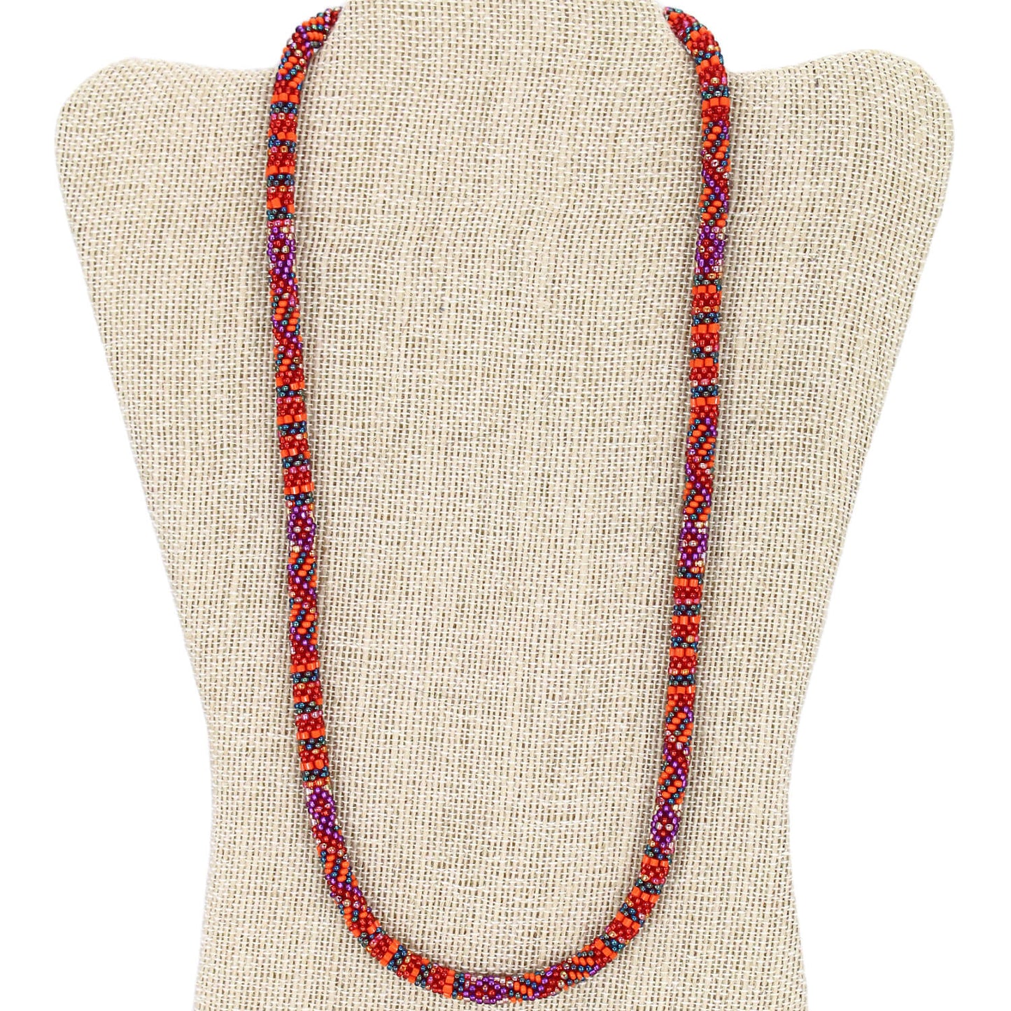 Bohemian Bonfire 24" Single-Layer Necklace
