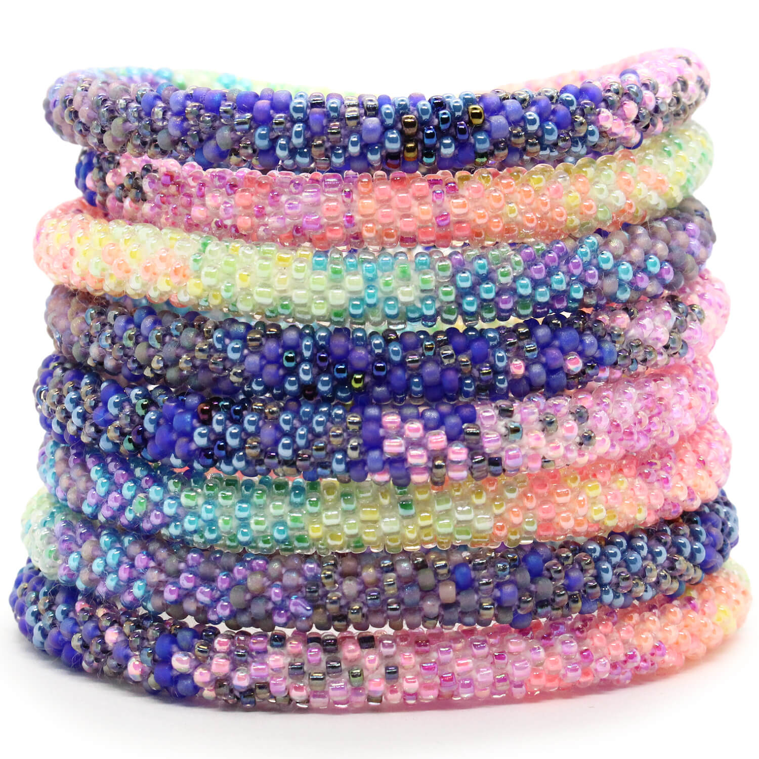 Bounce House Ombré - LOTUS SKY Nepal Bracelets