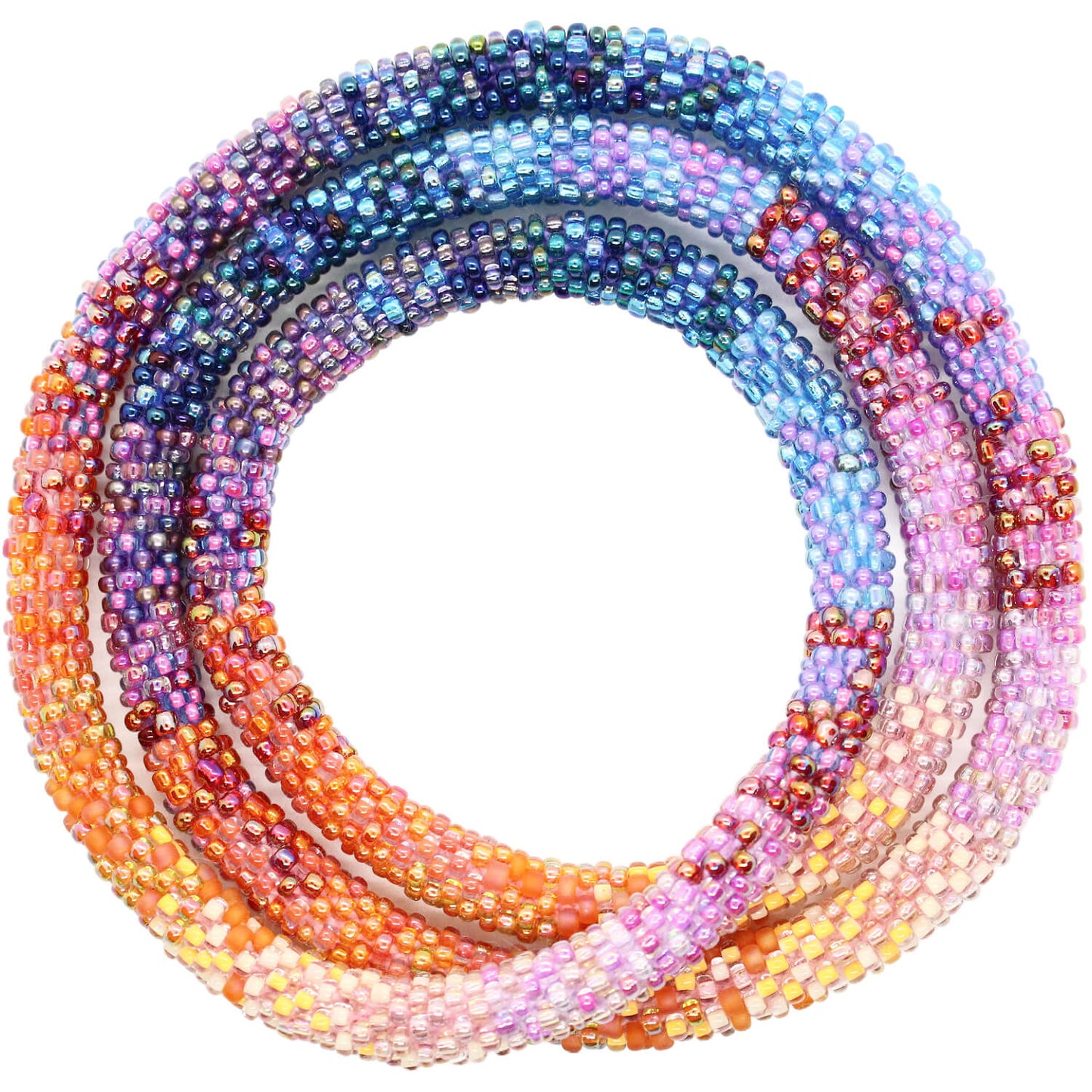 Brazilian Skies Ombré 24" Single-Layer Necklace