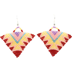 Catch the Light Triangle Earrings