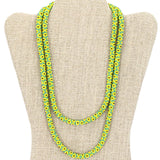 Classic Sunflowers 42" Double Wrapper Necklace