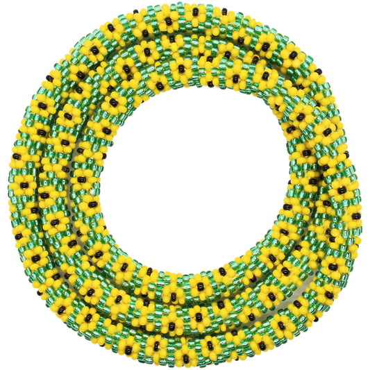 Classic Sunflower 24" Single-Layer Necklace