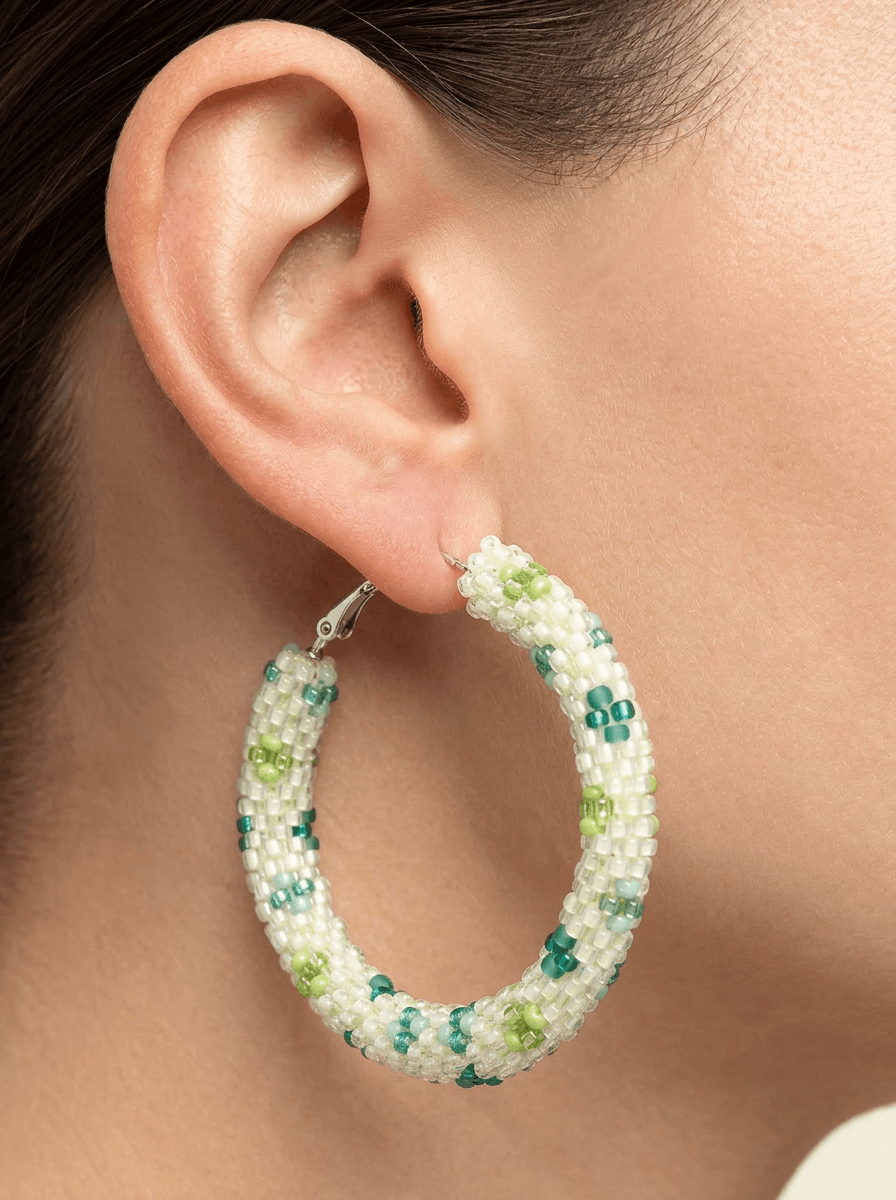 Clover Charisma Hoop Earrings