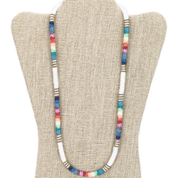 Colors Dance in the Shimmering Heat 24" Single-Layer Necklace