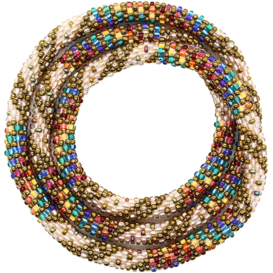 Coppered Rainbow 24" Single-Layer Necklace