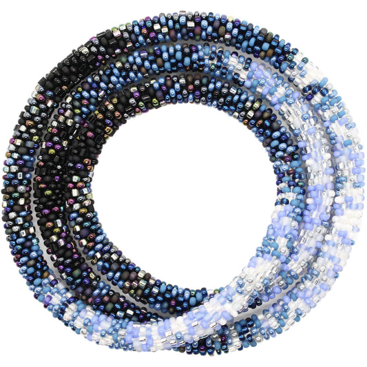 Denim Ombré 24" Single-Layer Necklace
