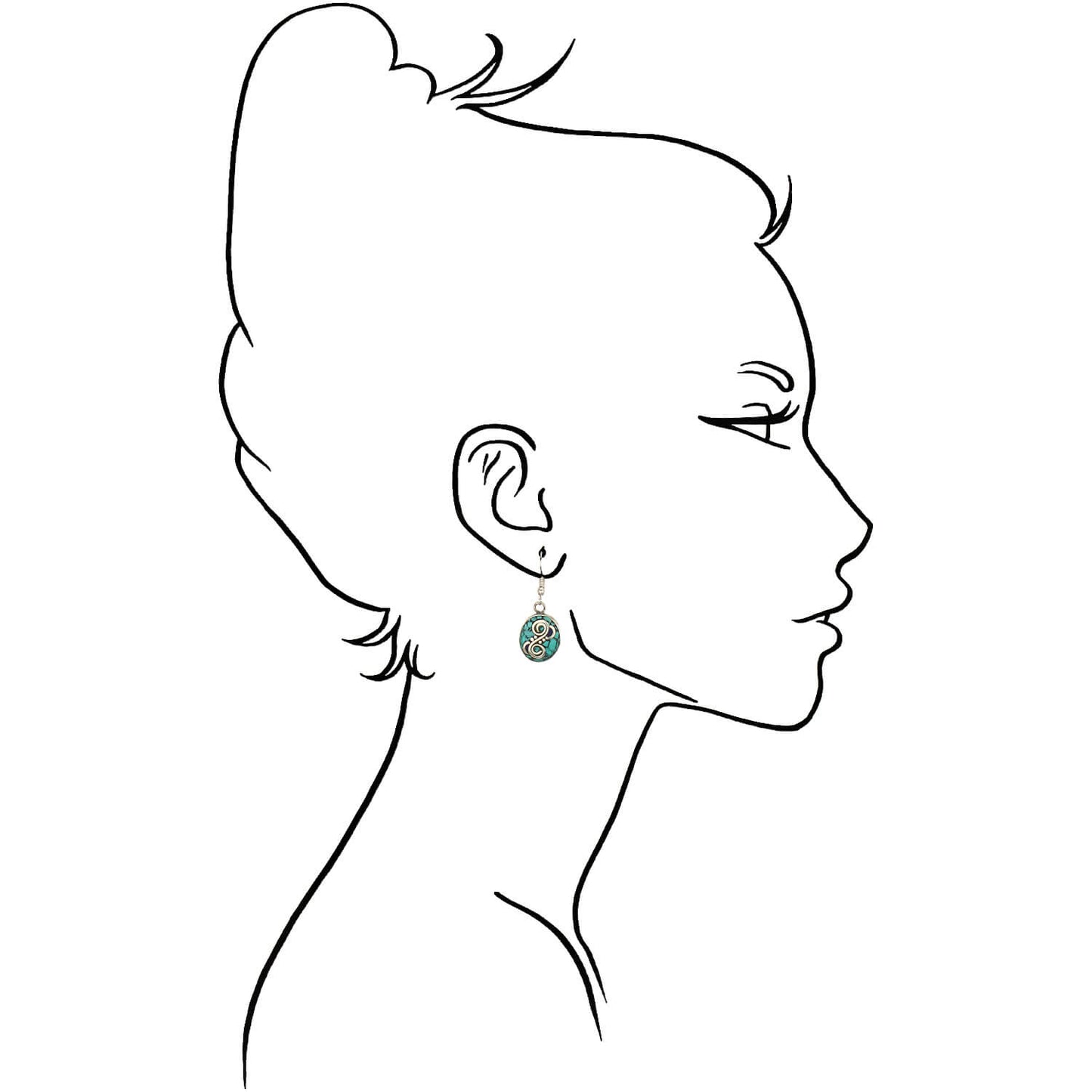 Mani Earrings