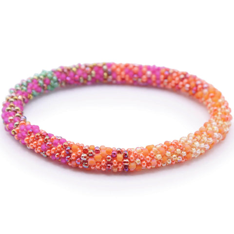 Flood of Colors Ombré (5 Pack) - Nepal Glass Bead Bracelets